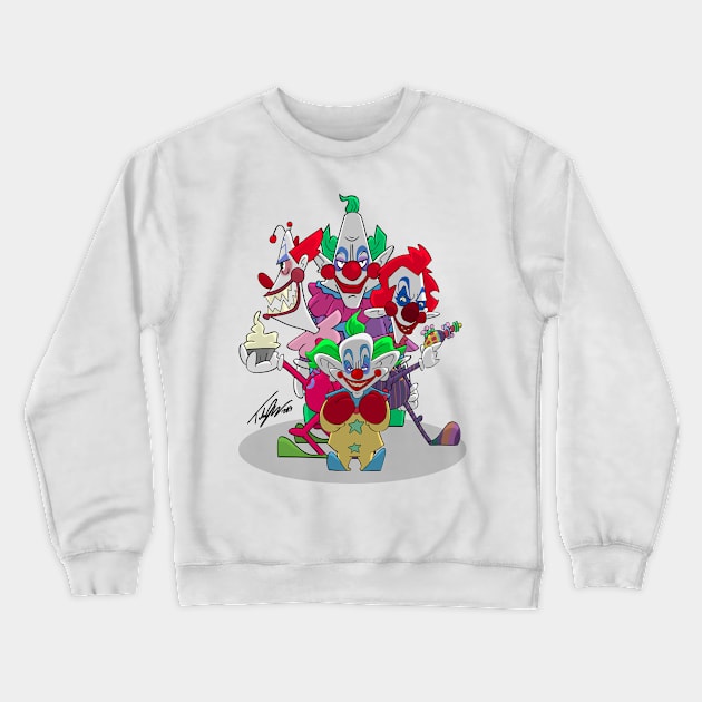 Jumbo - Killer Klowns Crewneck Sweatshirt by Tuckerjoneson13